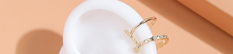 Fashion Gold Color Eco-friendly Alloy Geometric Ear Clip Set,Jewelry Sets