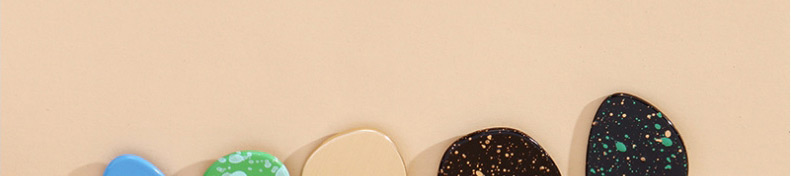 Fashion Color Painted Geometric Irregular Earrings Set,Jewelry Sets