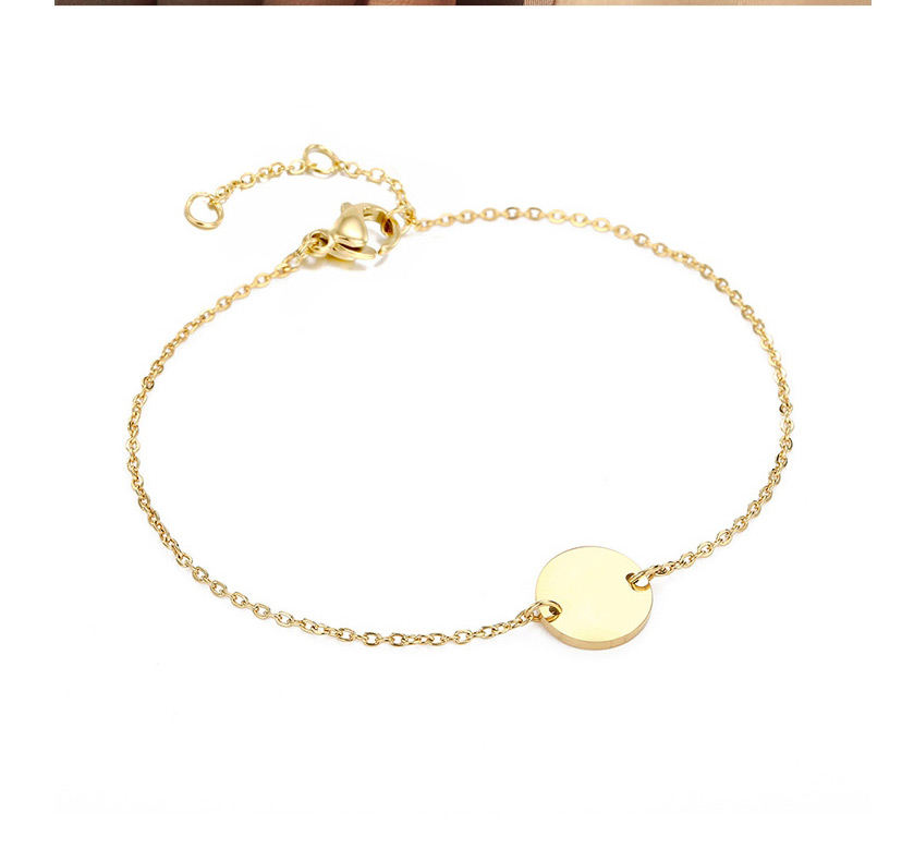 Fashion Rose Gold Color Gift Christmas Snowman Elk Geometric Titanium Steel Pendant Bracelet (9mm),Bracelets