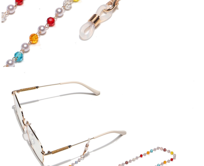 Fashion Color Handmade Crystal Bead Glasses Chain,Sunglasses Chain