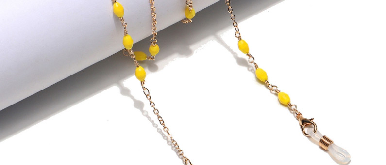 Fashion Gold Color Handmade Crystal Beaded Alloy Glasses Chain,Sunglasses Chain