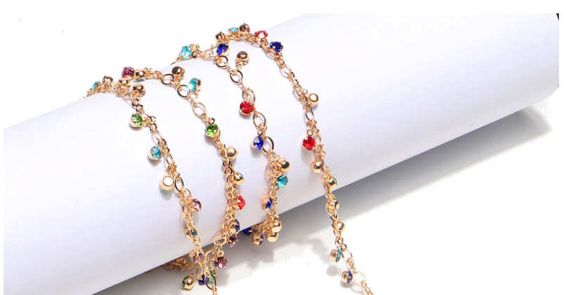 Fashion Color Handmade Chain Diamond Pendant Alloy Glasses Chain,Sunglasses Chain