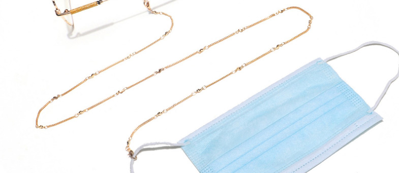 Fashion Gold Color Handmade Chain Diamond Copper Bead Glasses Chain,Sunglasses Chain