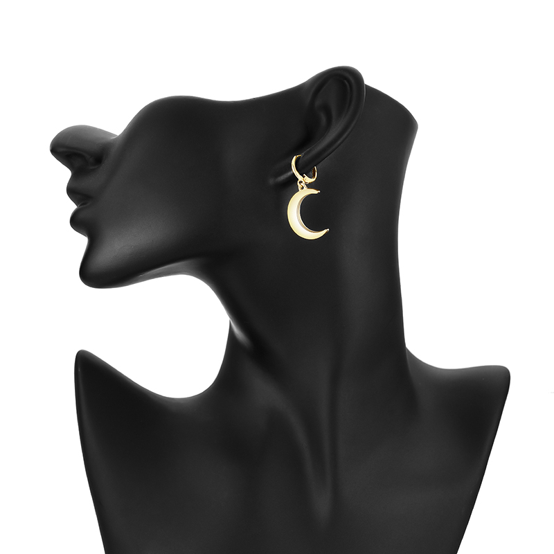 Fashion Gold Color Xingyue Alloy Asymmetrical Earrings,Hoop Earrings