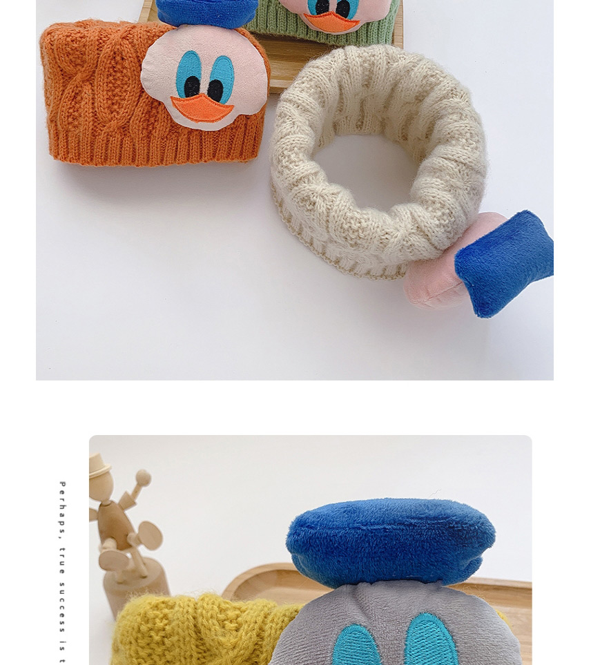 Fashion [orange] 6 Months-10 Years Old Little Duck Children Thick Scarf Collar,knitting Wool Scaves