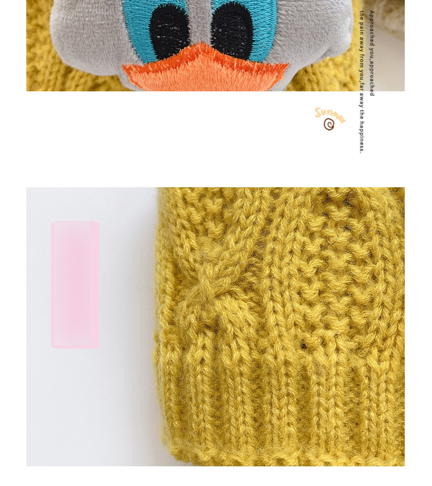 Fashion [yellow] 6 Months-10 Years Old Little Duck Childrens Thick Scarf Collar,knitting Wool Scaves