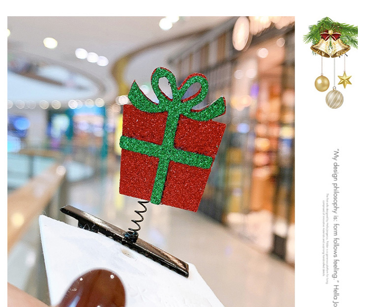 Fashion Santa Claus Christmas Christmas Snowman Gift Children Spring Clip Hair,Kids Accessories