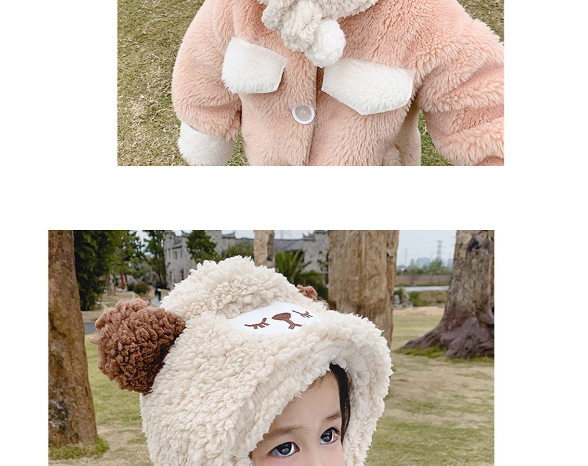 Fashion White Sheep Hat Circumference Is About 48cm-54cm Lamb Wool Sheep Children Hat And Scarf One,Children