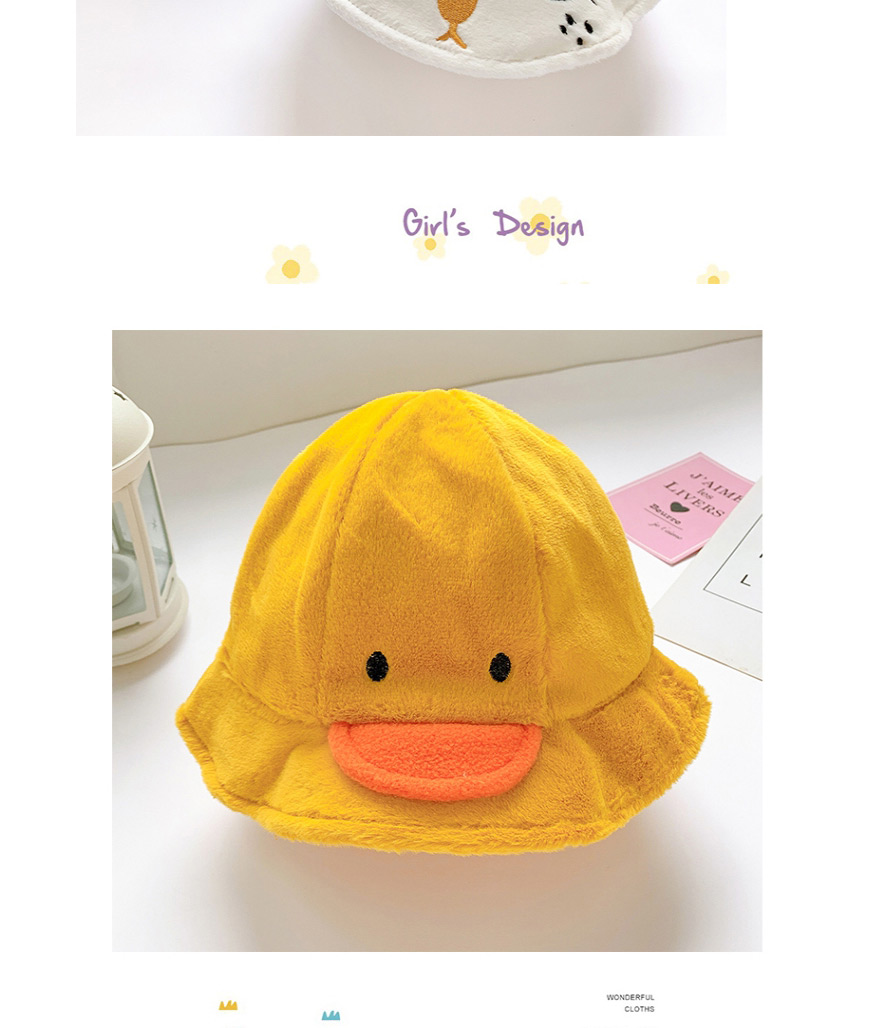 Fashion Bunny 1 To 6 Years Old Cap Circumference Is About 53cm Stuffed Piggy Embroidery Animal Fisherman Hat,Children