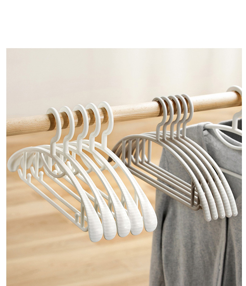 Fashion Shoulder Width-gray (single Price) Non-marking Multifunctional Non-slip Hanger,Household goods