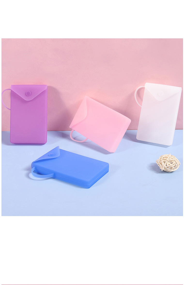 Fashion Pink Silicone Mask Storage Bag,Kitchen