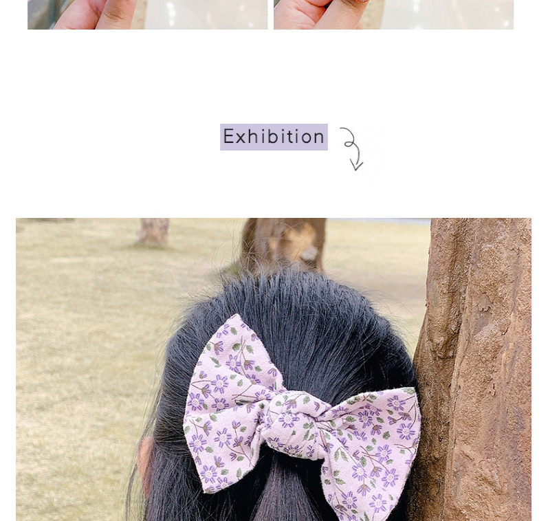 Fashion Ribbon Bow [beige] Childrens Hairpin With Fabric Floral Bow,Kids Accessories