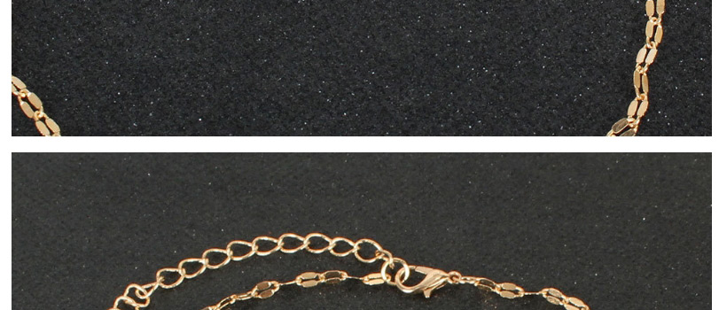 Fashion Golden Thin Chain Alloy Necklace,Chokers