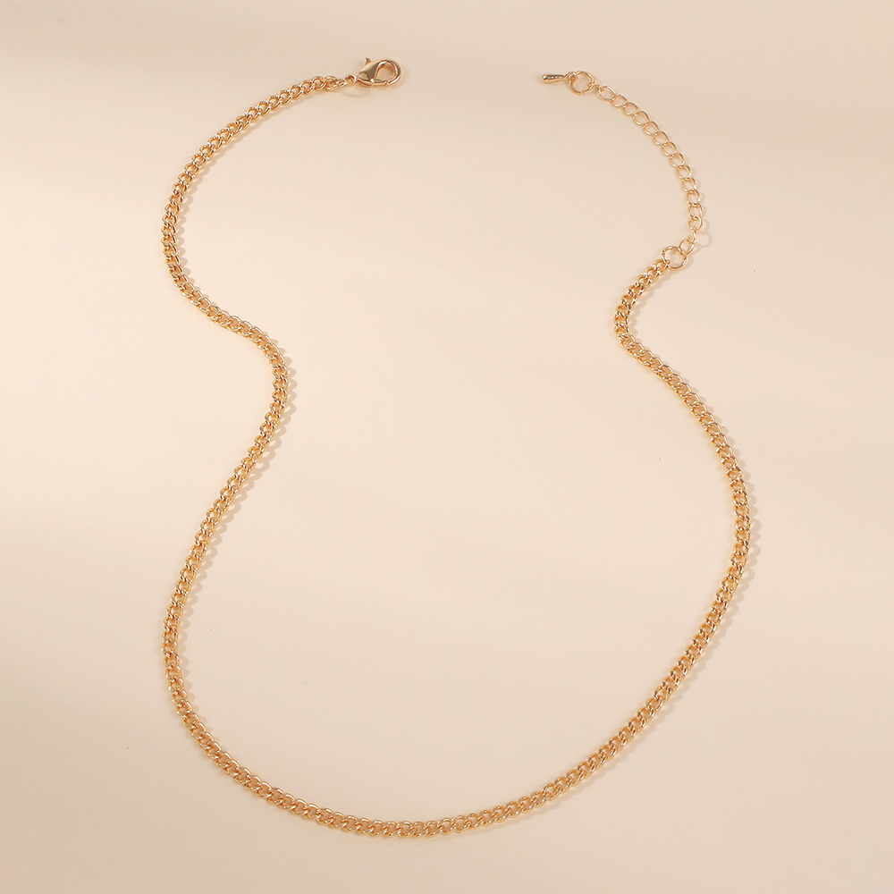 Fashion Golden Alloy Necklace,Chokers