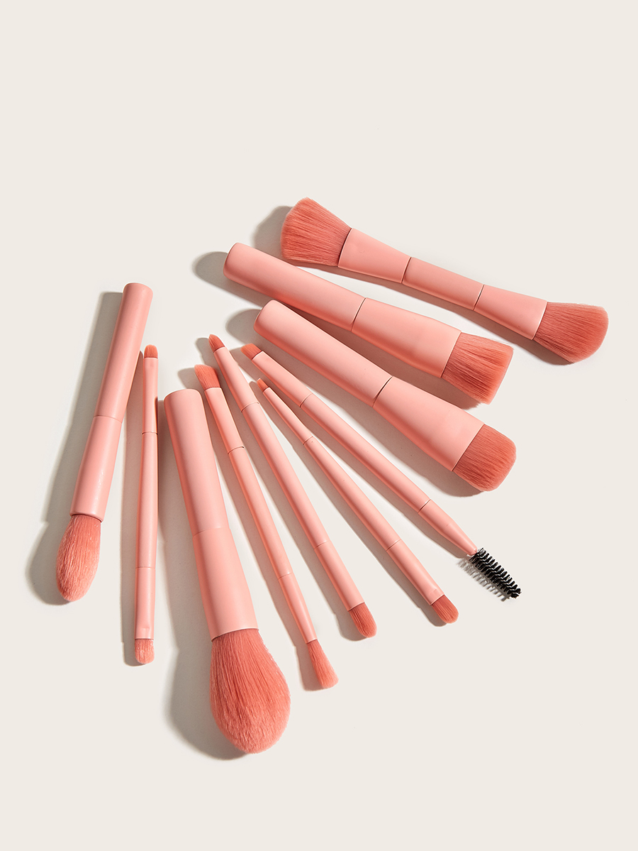 Fashion Pink 10 Pcs-princess Powder Makeup Brush,Beauty tools