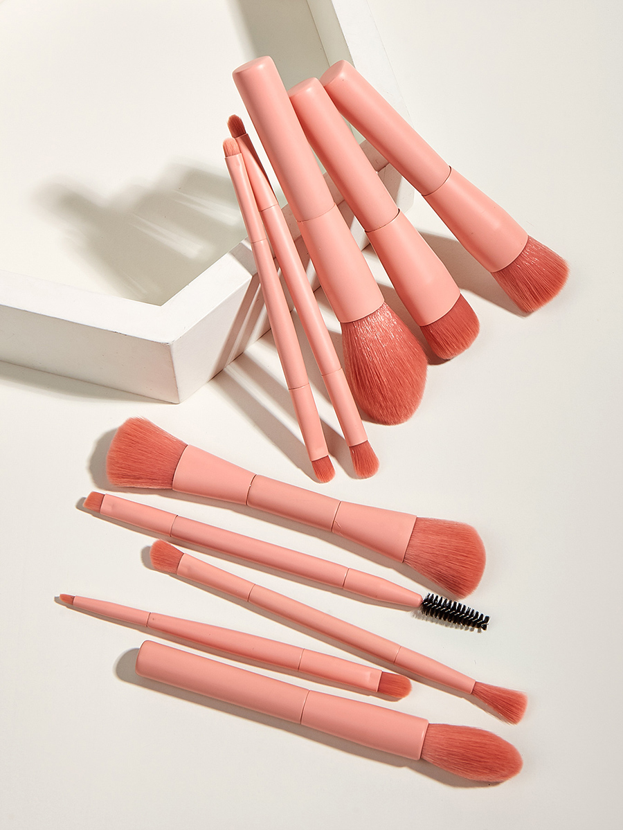 Fashion Pink 10 Pcs-princess Powder Makeup Brush,Beauty tools