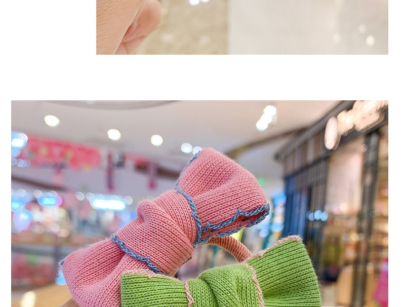 Fashion Orange Bow [hair Rope] Bowknot Fabric Alloy Childrens Hair Rope Hairpin,Kids Accessories