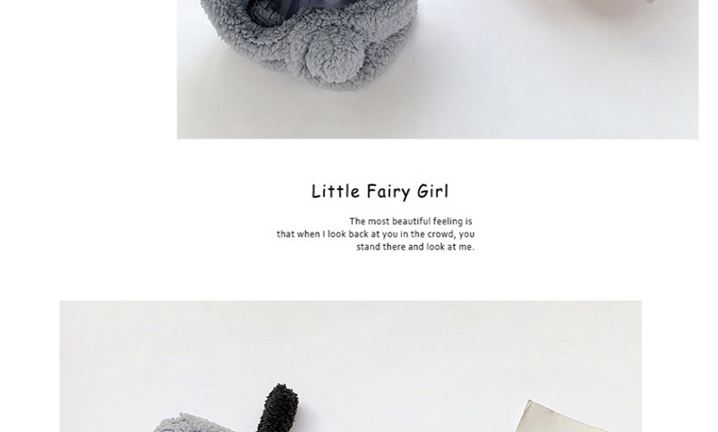Fashion Gray Puppy Reference Age 6 Months-5 Years Old Puppy And Plush Childrens Woolen Hat,Children