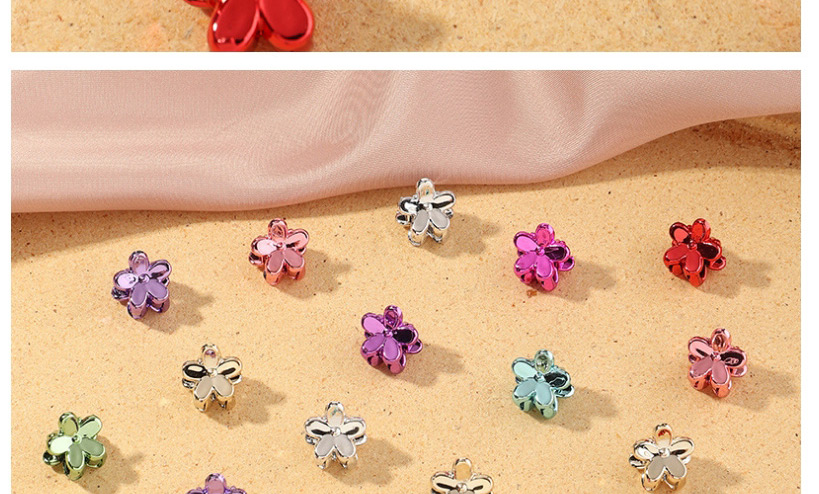 Fashion Suit Resin Flower Hit Color Catch Clip,Hair Claws
