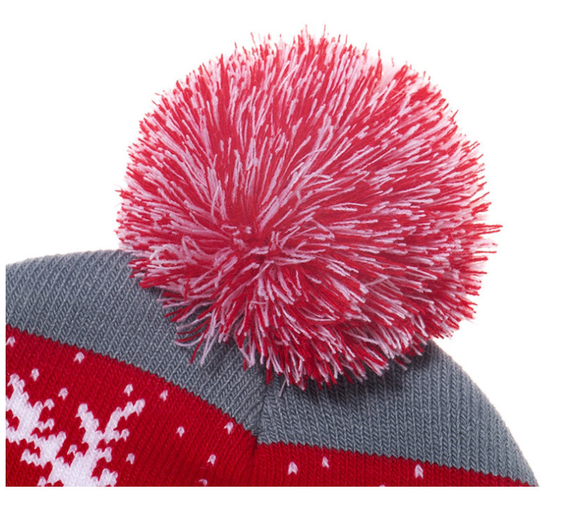 Fashion Deer Head Christmas Snowman Old Man Child Knitted Woolen Hat,Children