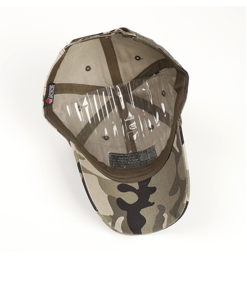 Fashion Camouflage National Flag Embroidered Camouflage Soft Top Cap,Baseball Caps