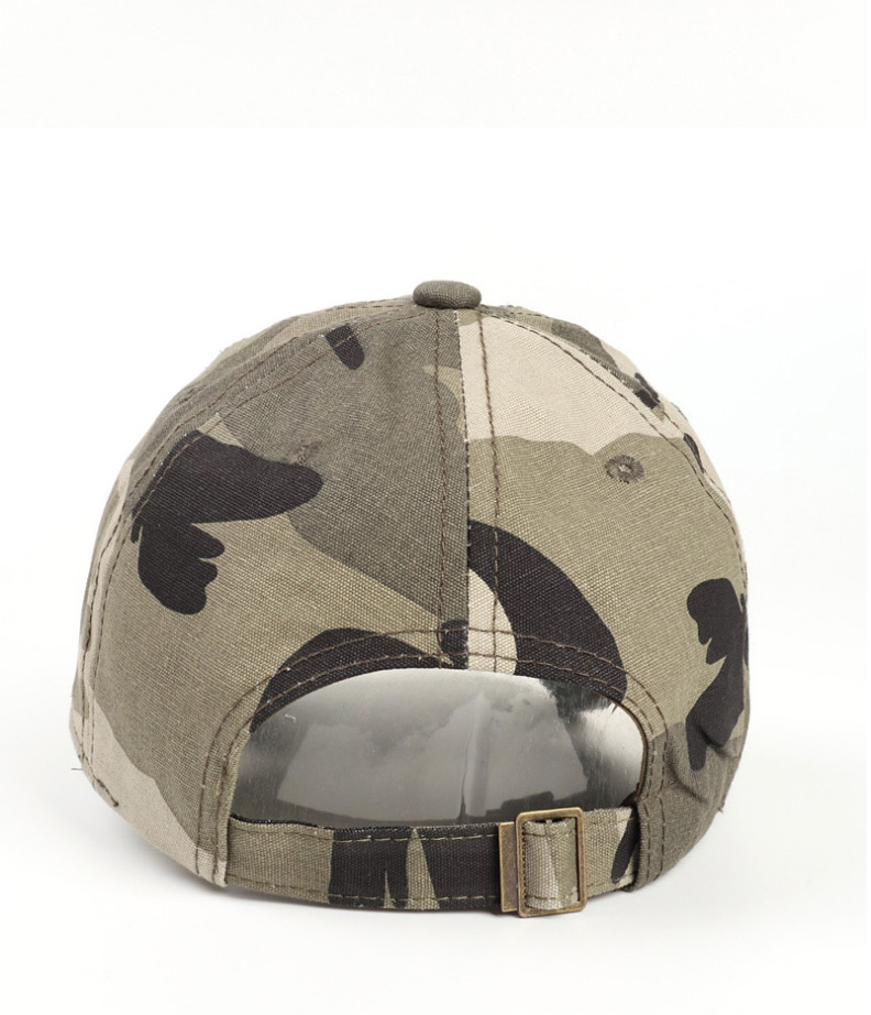 Fashion Camouflage National Flag Embroidered Camouflage Soft Top Cap,Baseball Caps