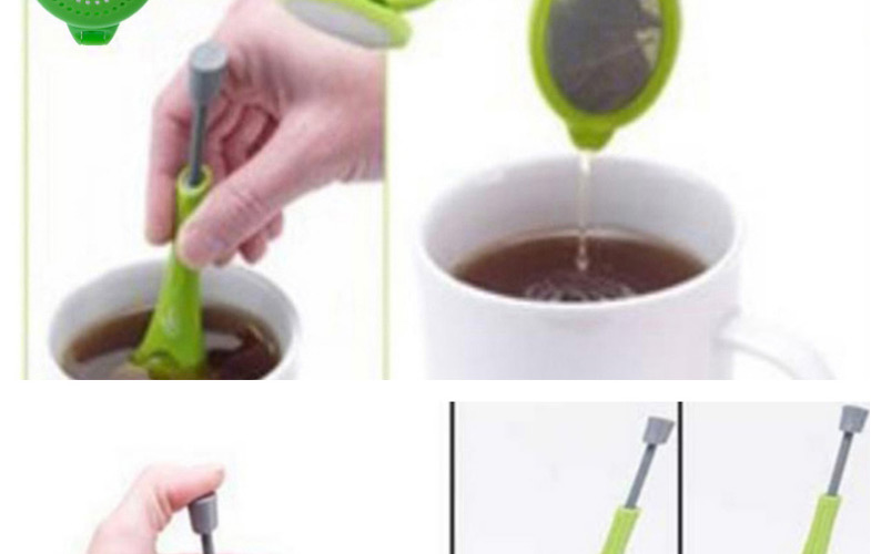 Fashion Green Silicone Tea Filter,Household goods