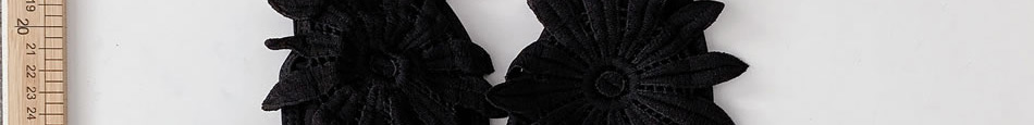 Fashion Black Split Flower Swimsuit,Bikini Sets