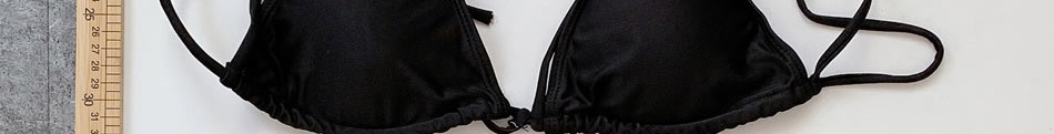 Fashion Black Sub-system Rope Swimsuit,Bikini Sets