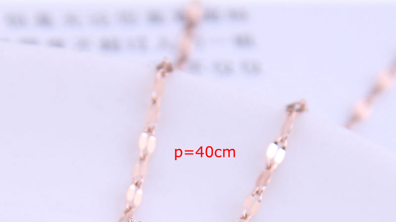 Fashion Golden Color Micro-inlaid Zircon Small Waist Geometric Necklace,Pendants