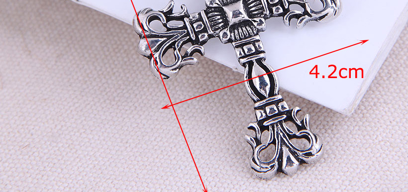 Fashion Cross Cross Pendant Hollow Necklace,Pendants