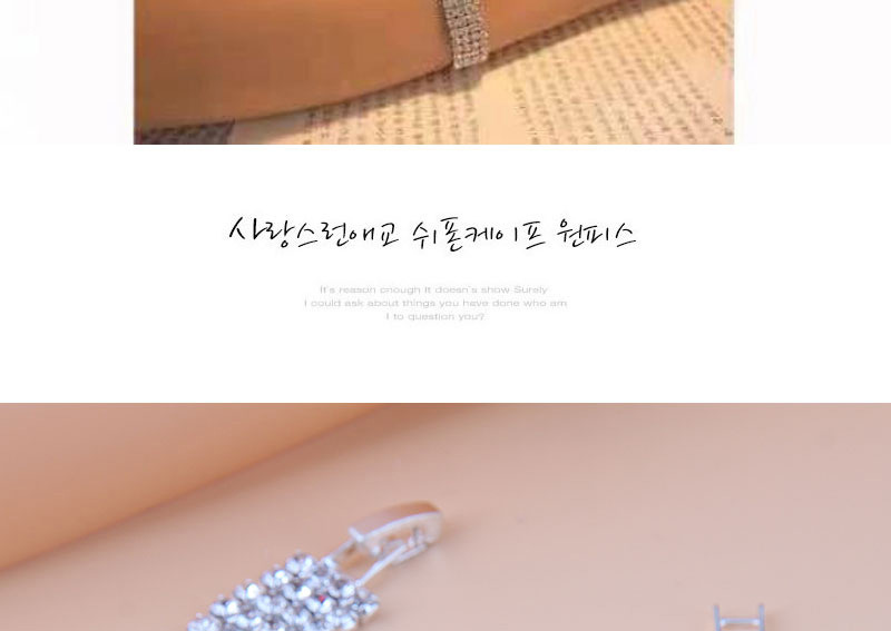 Fashion Silver Metal Flash Diamond Bracelet,Fashion Bracelets