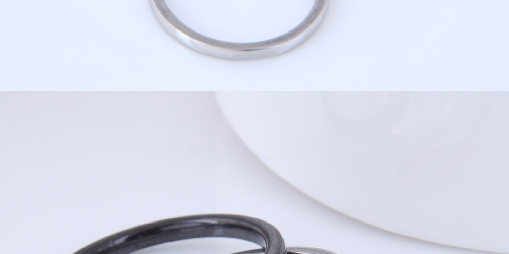 Fashion Color Mixing Stainless Steel Ring,Rings