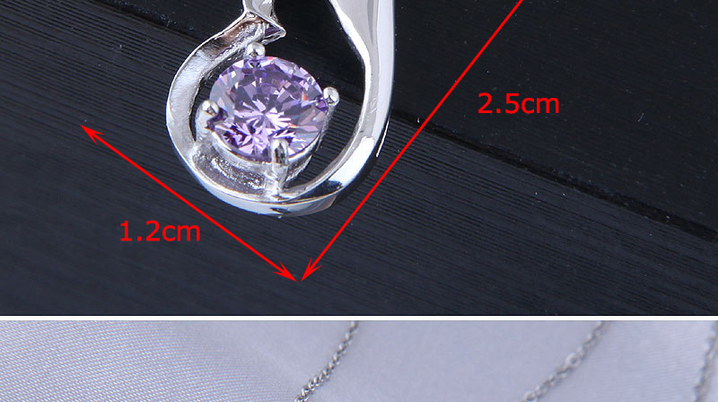 Fashion Purple Angel Wings Wing Necklace,Necklaces