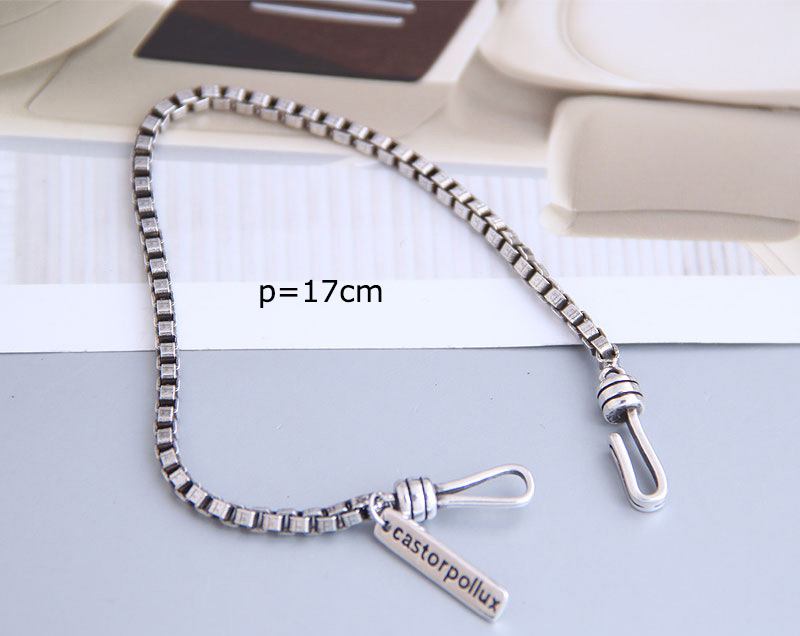 Fashion Silver Imitation Double Hook Bracelet,Bracelets