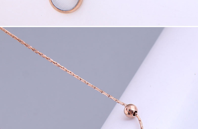 Fashion Gold Color Opal Pendant Necklace,Necklaces