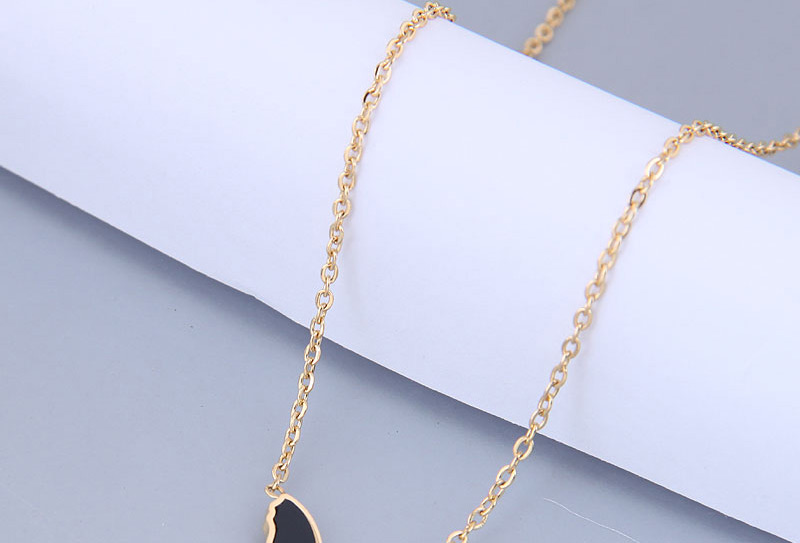 Fashion Gold Color Titanium Steel Butterfly Necklace,Necklaces
