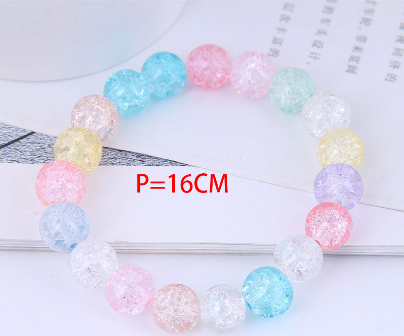 Fashion Pink Popcorn Crystal Beaded Bracelet,Fashion Bracelets