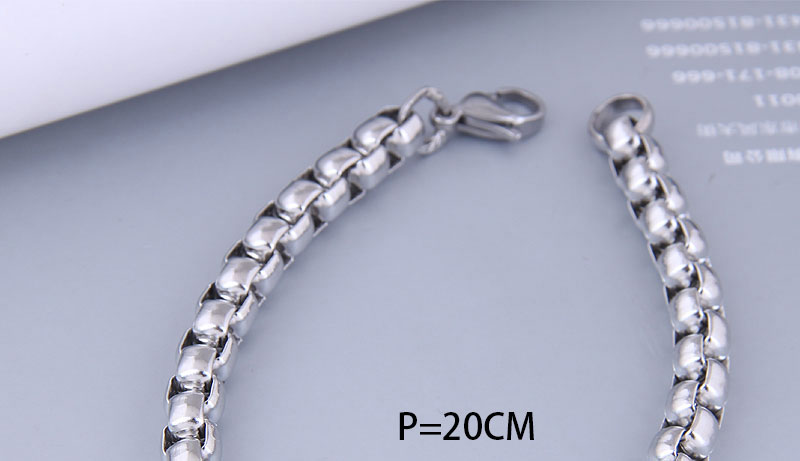 Fashion Silver Color Stainless Steel Metal Chain Bracelet,Bracelets