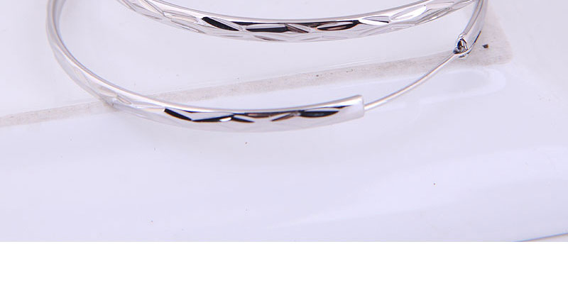 Fashion Silver Color Metal Geometric Earrings,Earrings