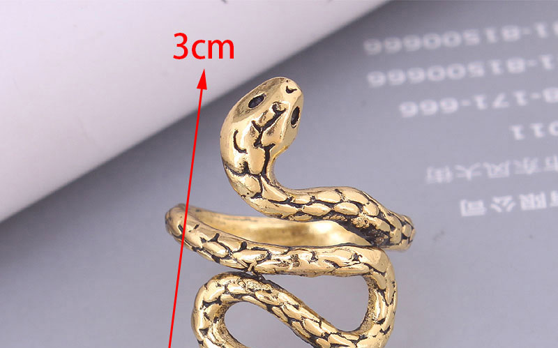 Fashion Silver Color Alloy Geometric Snake Ring,Fashion Rings