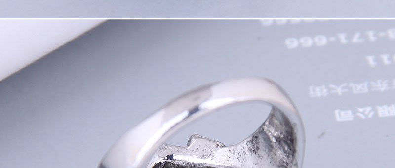 Fashion Silver Color Alloy Geometric Lion Head Ring,Fashion Rings