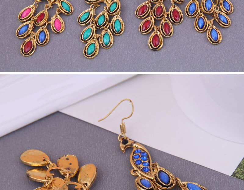 Fashion Color Metal Stud Earrings,Drop Earrings