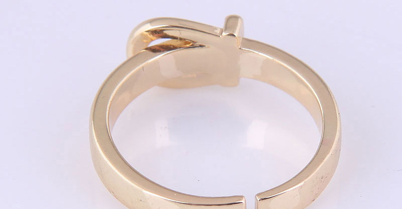 Fashion Gold Brass Belt Buckle Open Ring,Rings