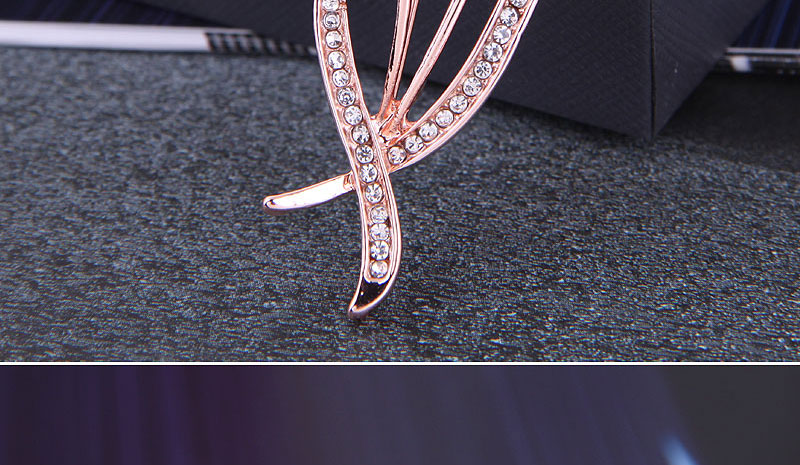Fashion Gold Alloy Diamond Geometric Brooch,Korean Brooches