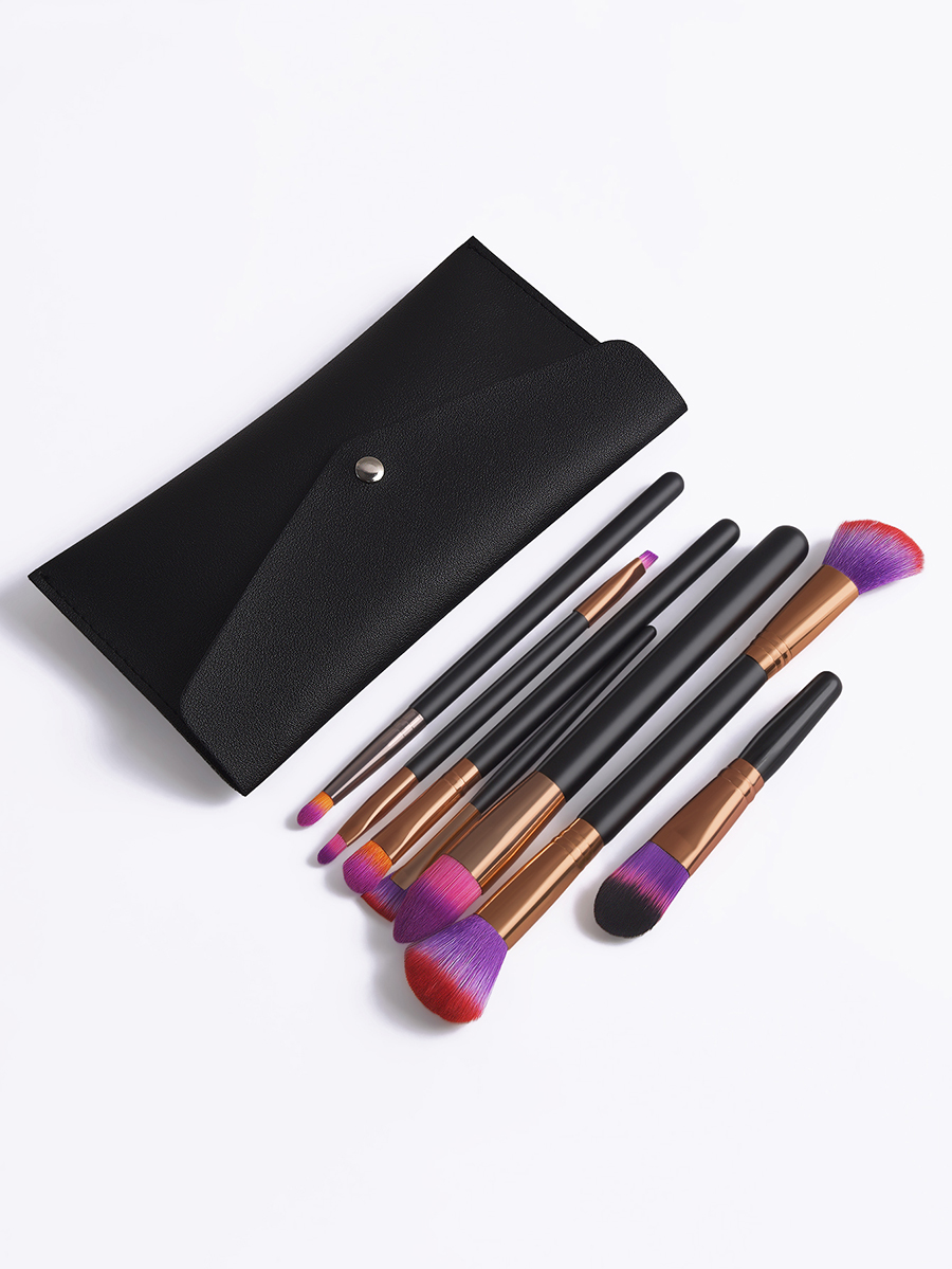 Fashion Color 7-black Bag-classic Explosion-set,Beauty tools