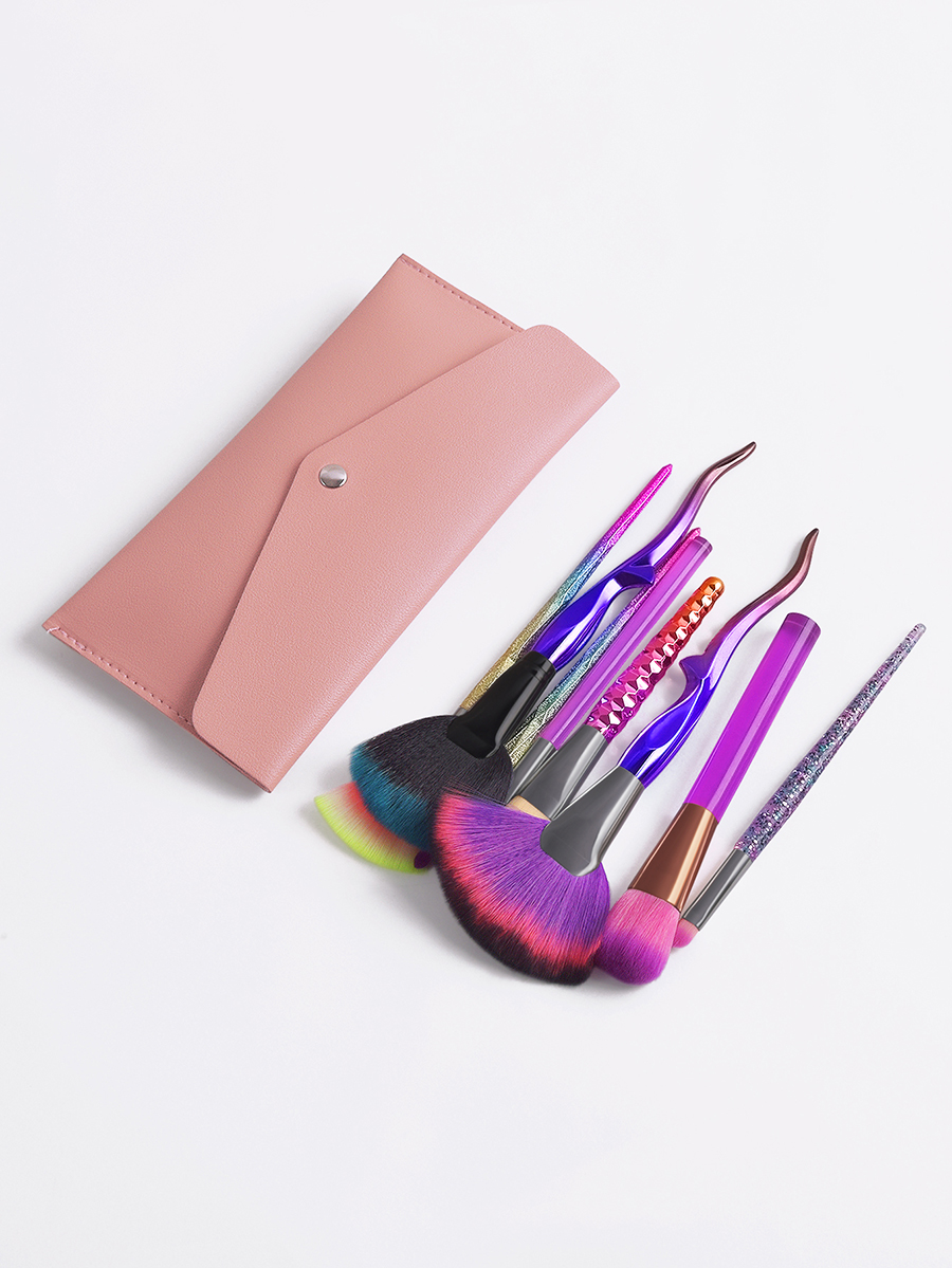 Fashion Color 8-pink Bag-latest Explosion-set,Beauty tools