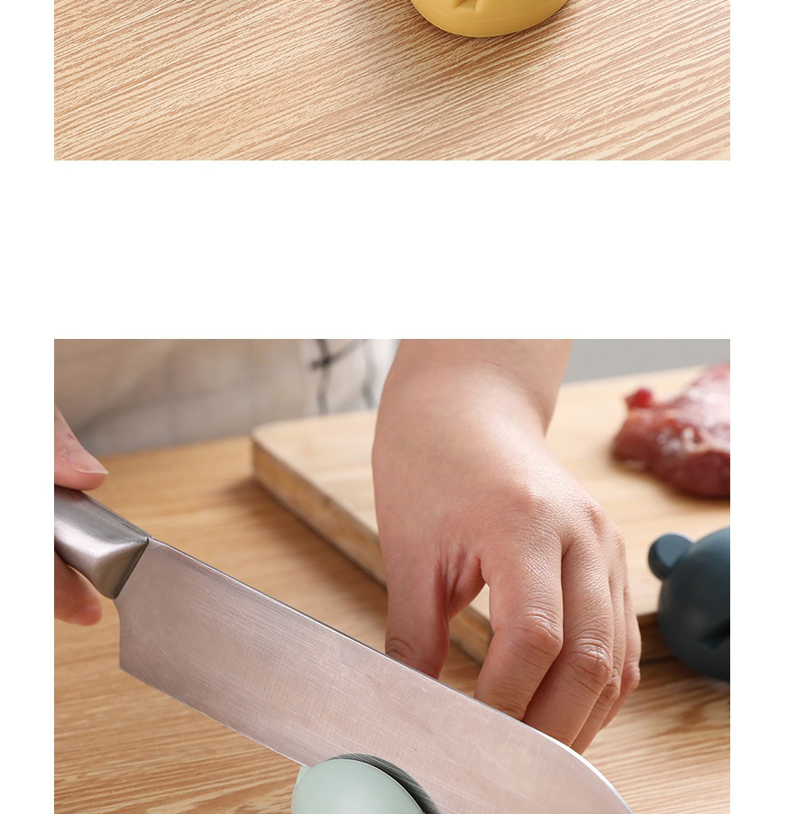 Fashion Yellow Kitchen Household Cartoon Knife Sharpener,Household goods