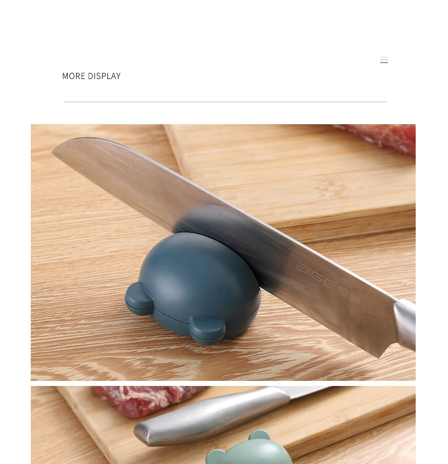 Fashion Dark Blue Kitchen Household Cartoon Knife Sharpener,Household goods