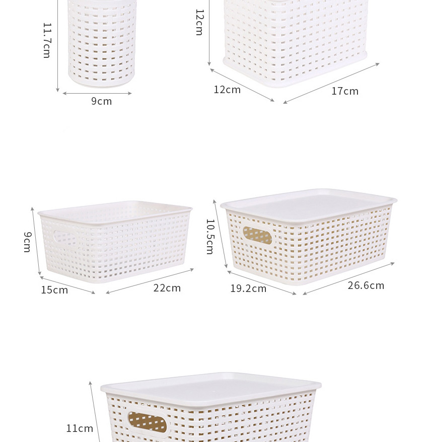 Fashion Small Round Bath Storage Basket,Household goods